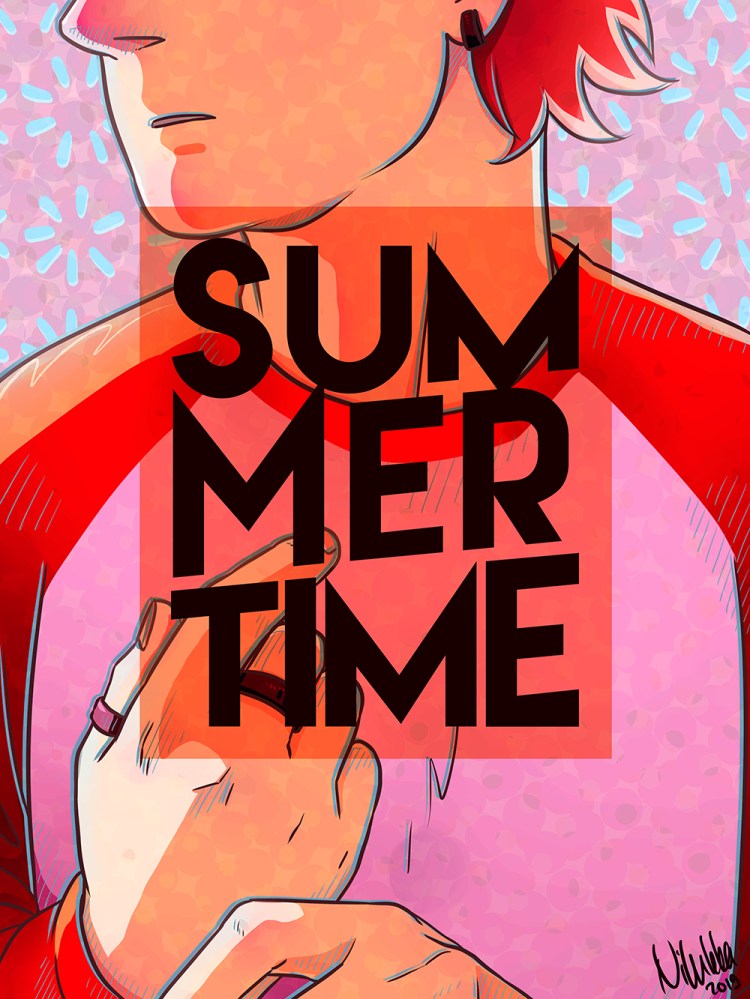 Illustration / kuvitus, Summertime